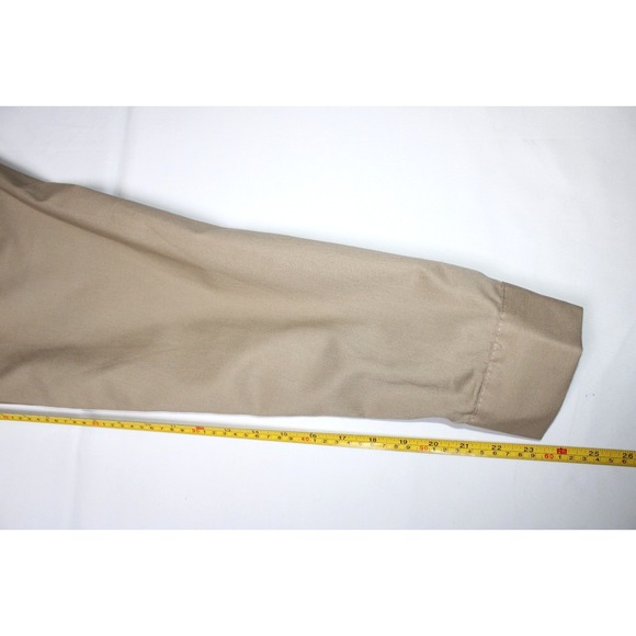 Red Kap Men's Tan Khaki Button Up Long Sleeve Workwear Industrial Shirt XXL/2XL - Picture 10 of 10